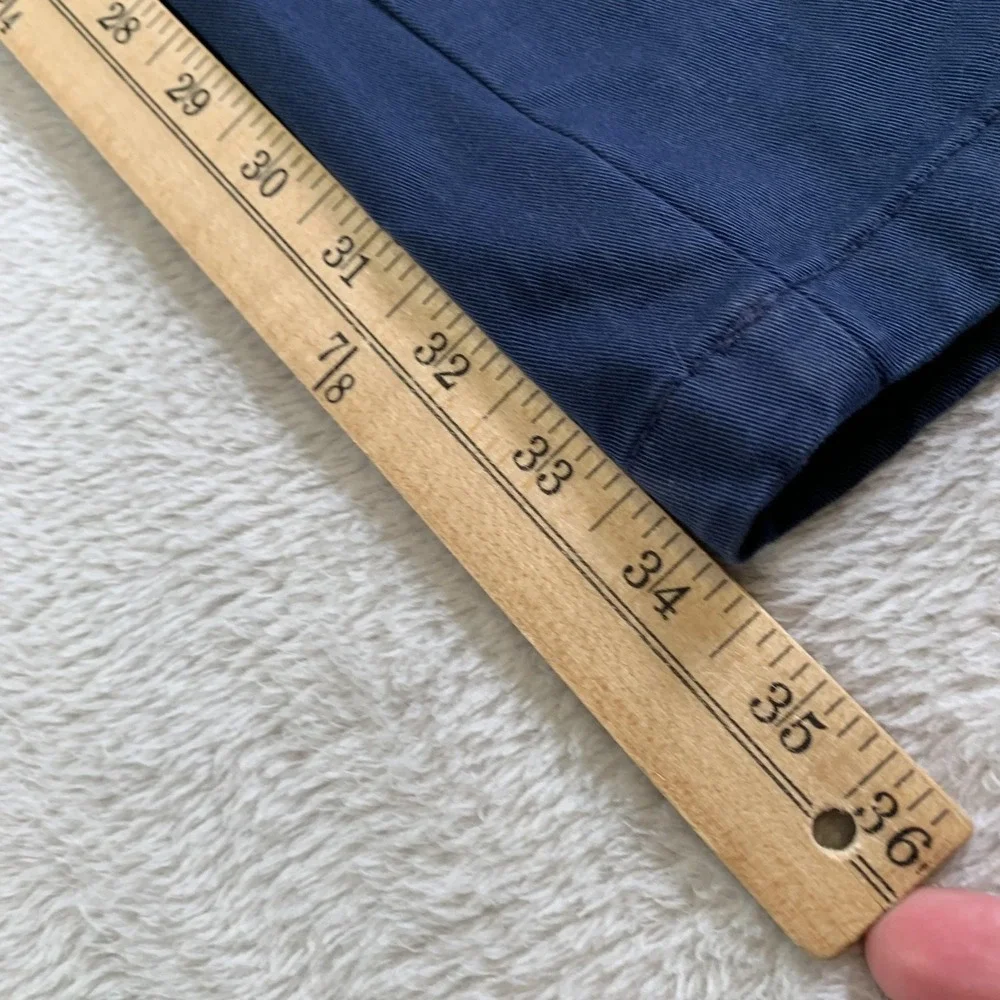 Banana Republic Pants Mens 42x34 Blue‎ Chino Straight Leg Stretch Casual Cotton